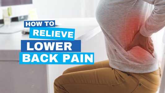 how to relieve lower back pain with person in pain